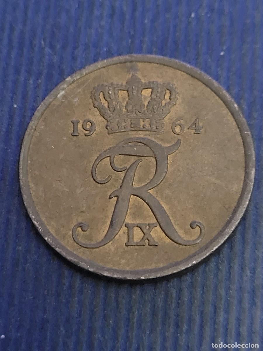 Monedas antiguas de Europa: Moneda 5 ore 1964 Dinamarca - Foto 1