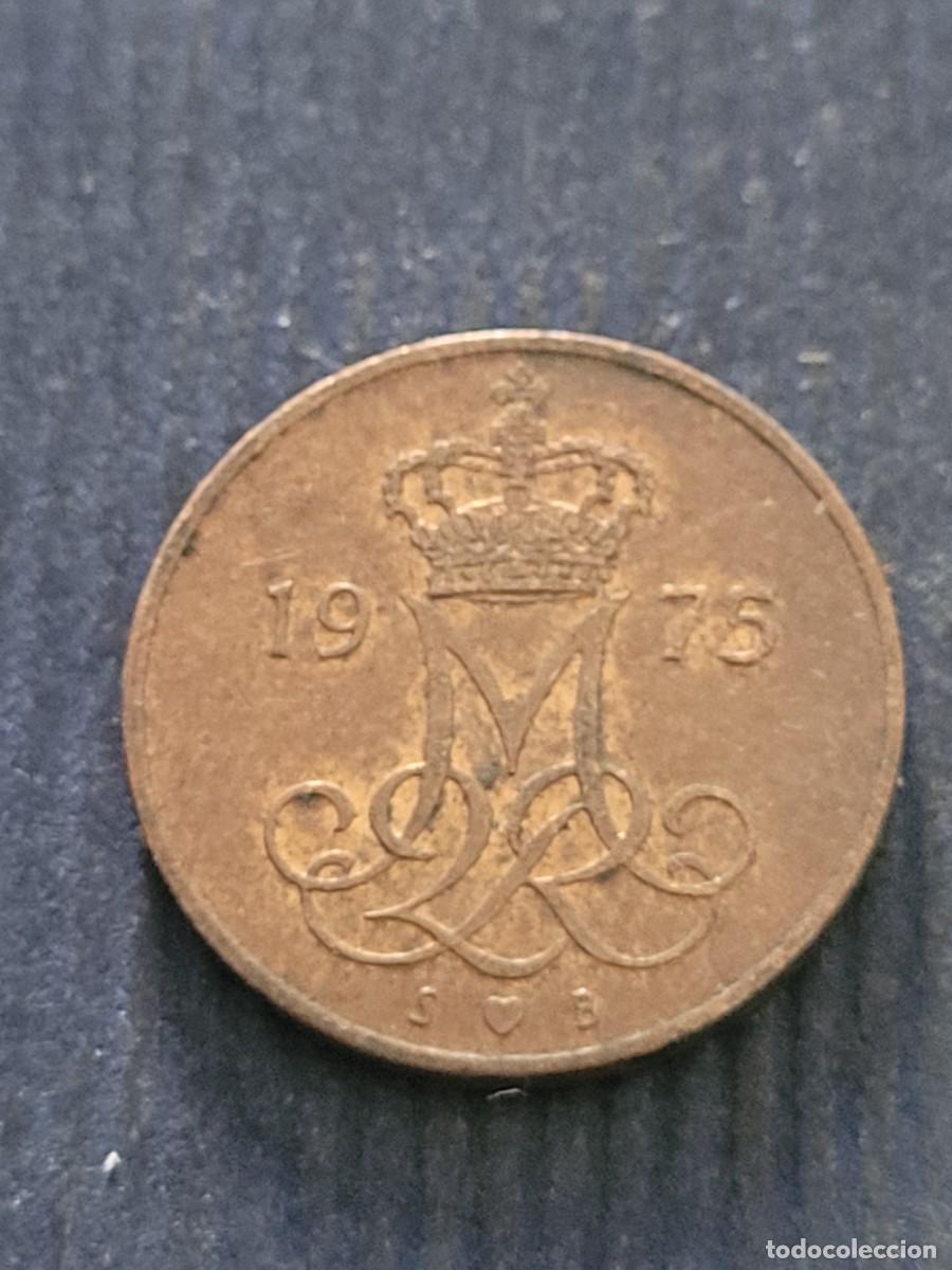 Monedas antiguas de Europa: Moneda 5 ore 1975 Dinamarca - Foto 1