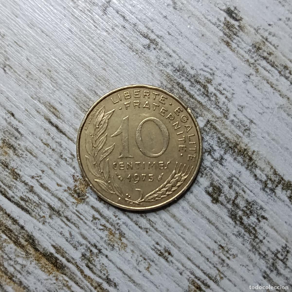 Monedas antiguas de Europa: Francia 10 Centimos 1973 (2870) - Foto 2