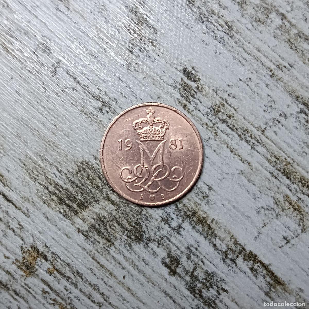 Monedas antiguas de Europa: Dinamarca 5 Ore 1981 (2851) - Foto 1