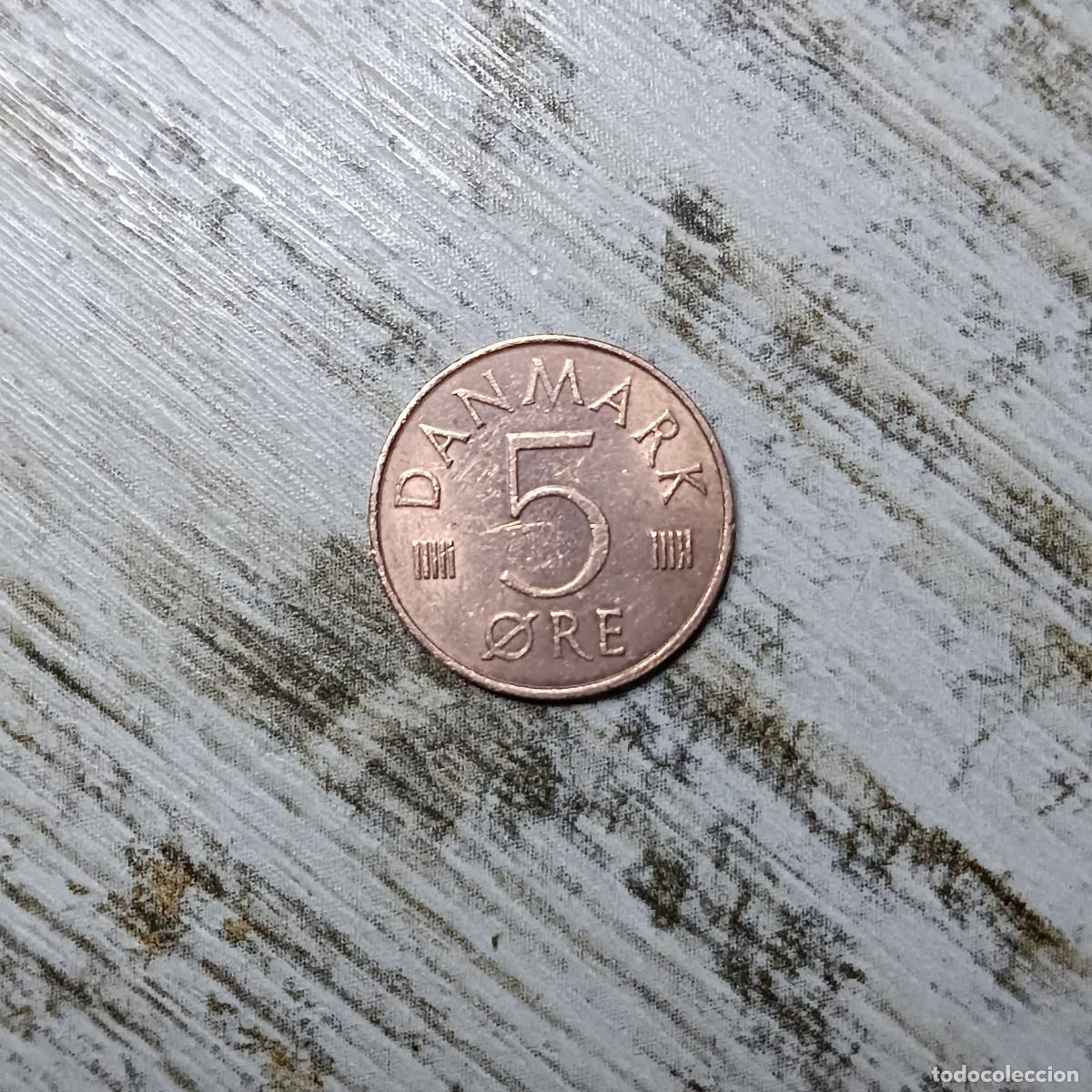 Monedas antiguas de Europa: Dinamarca 5 Ore 1981 (2851) - Foto 2