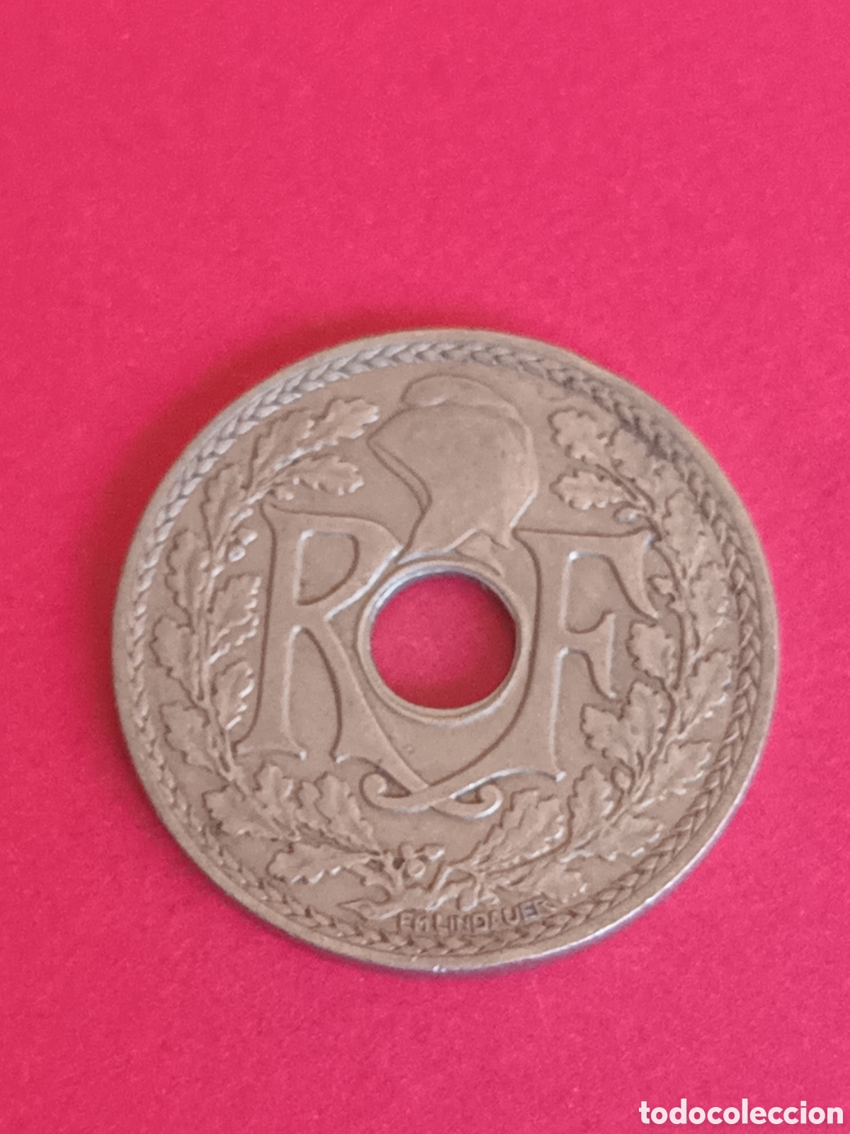 Monedas antiguas de Europa: FRANCIA. 25 C&Eacute;NTIMOS DE 1929. LINDAUER. - Foto 2