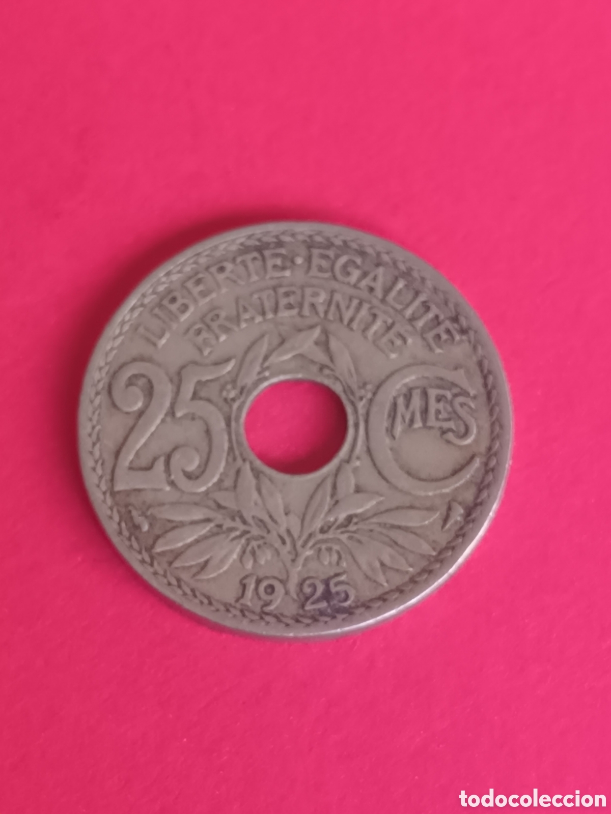 Monedas antiguas de Europa: FRANCIA. 25 C&Eacute;NTIMOS DE 1925. LINDAUER - Foto 1