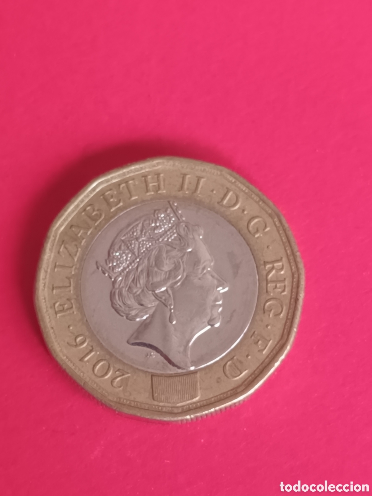 Monedas antiguas de Europa: REINO UNIDO. 1 LIBRA DE 2016. - Foto 1