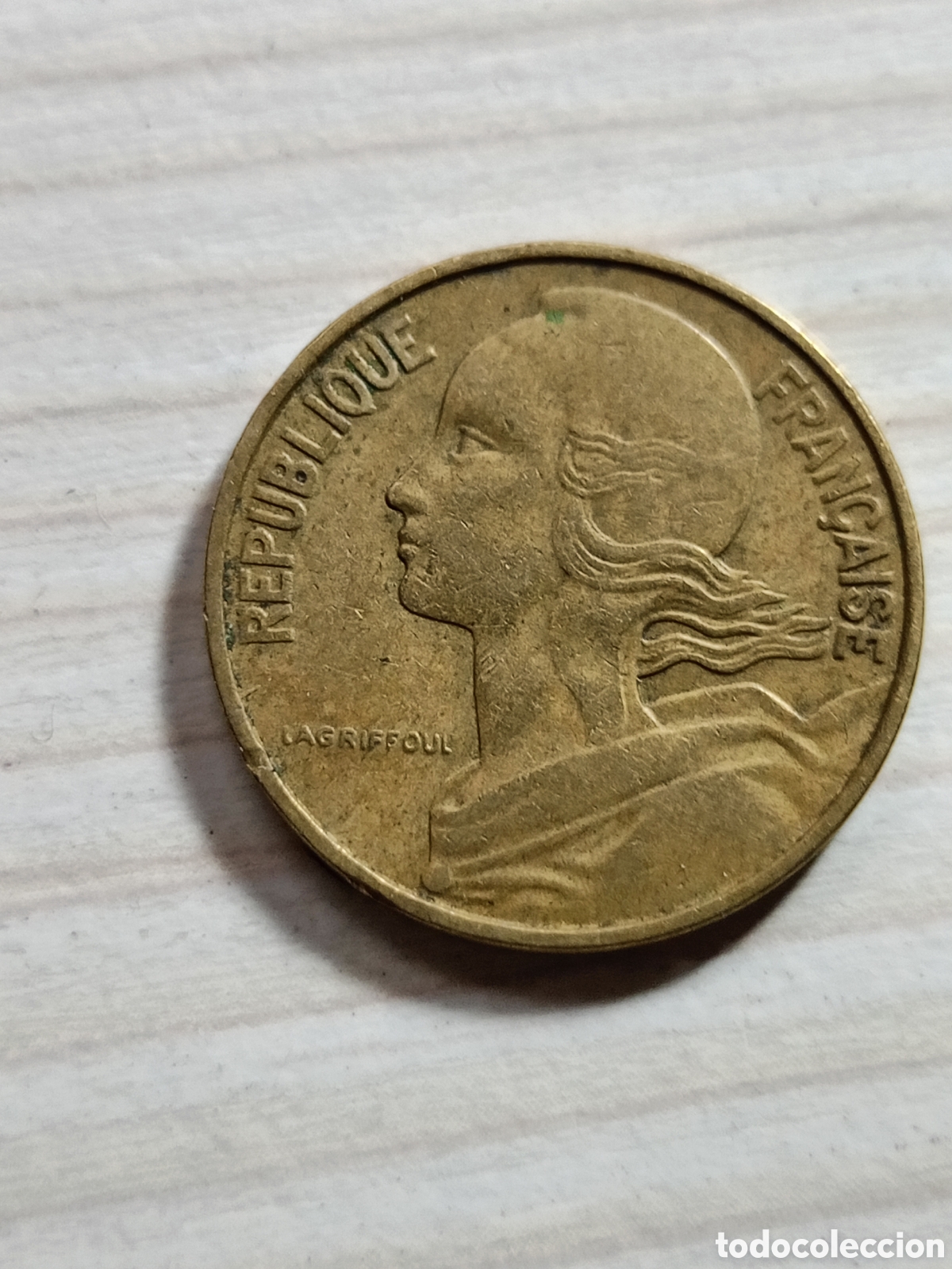 Monedas antiguas de Europa: Moneda 10 C&eacute;ntimos 1963 Francia - Foto 2
