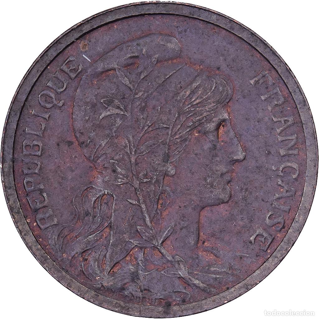 Moedas antigas da Europa: [#638846] Francia, Centime, Dupuis, 1899, Paris, Bronce, MBC, Gadoury:90, KM:840