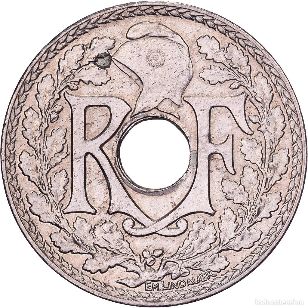 Alte M&uuml;nzen aus Europa: [#638861] Francia, 10 Centimes, Lindauer, .1939., Paris, N&iacute;quel - bronce, EBC