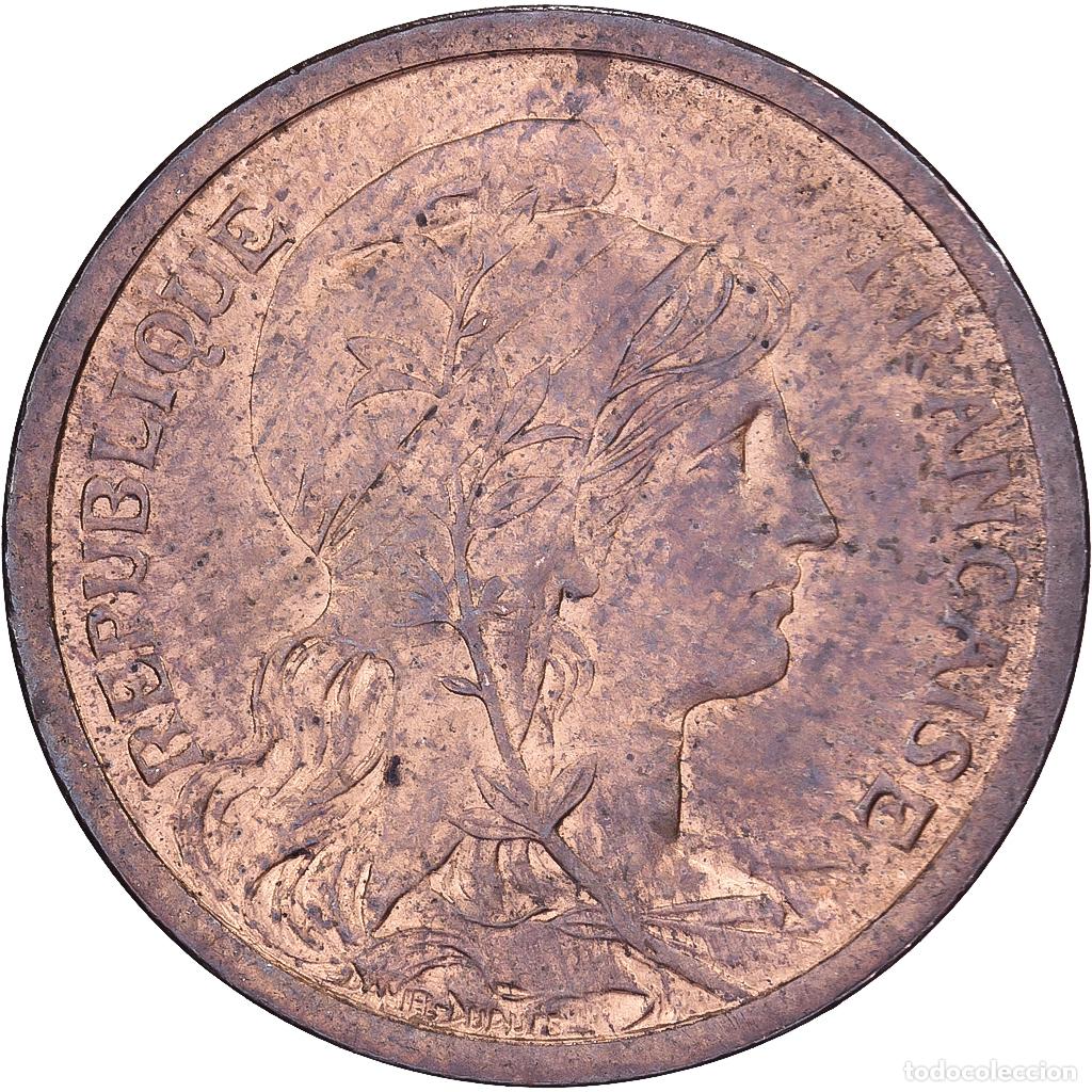 Monete antiche di Europa: [#638938] Francia, 2 Centimes, Dupuis, 1898, Paris, Bronce, MBC+, Gadoury:107, KM:841