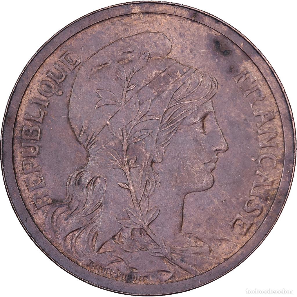 Alte M&uuml;nzen aus Europa: [#638943] Francia, 2 Centimes, Dupuis, 1898, Paris, Bronce, MBC, Gadoury:107, KM:841
