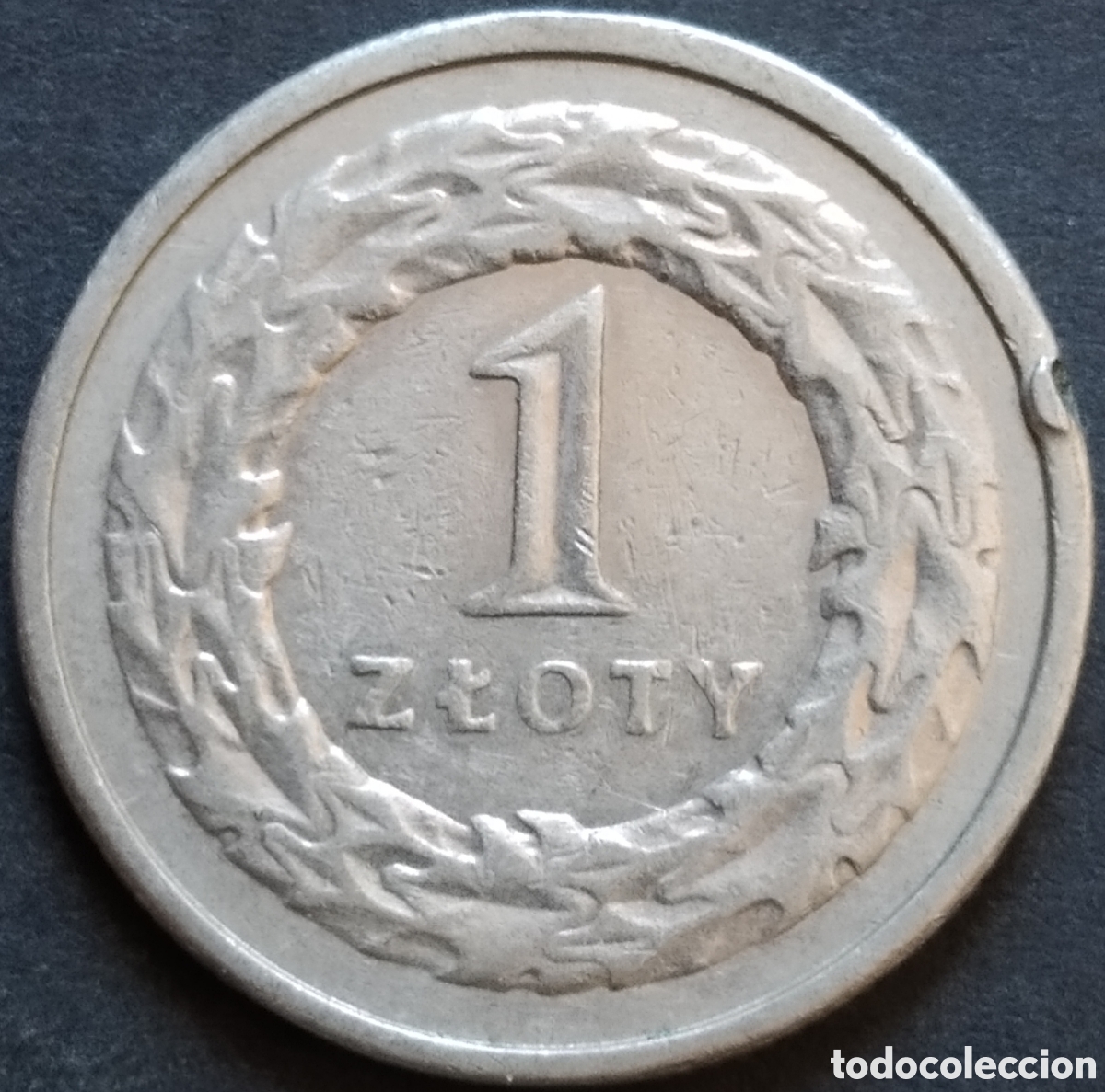 Monnaies anciennes de Europe: MONEDA - POLONIA 1 ZLOTY 1991