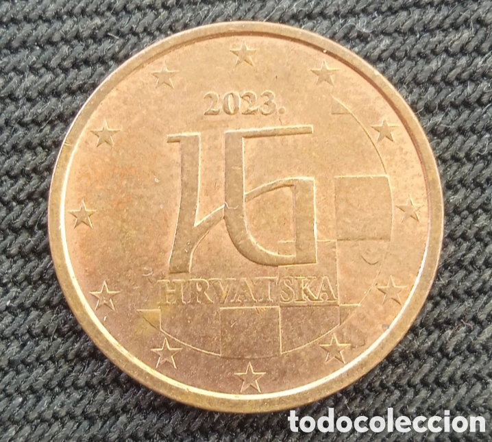 Monedas antiguas de Europa: Moneda de 2 C&eacute;ntimos de Croacia 2023 - Foto 1