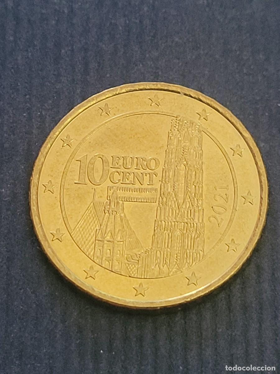 Monedas antiguas de Europa: Moneda 10 c&eacute;ntimos 2021 Austria - Foto 1
