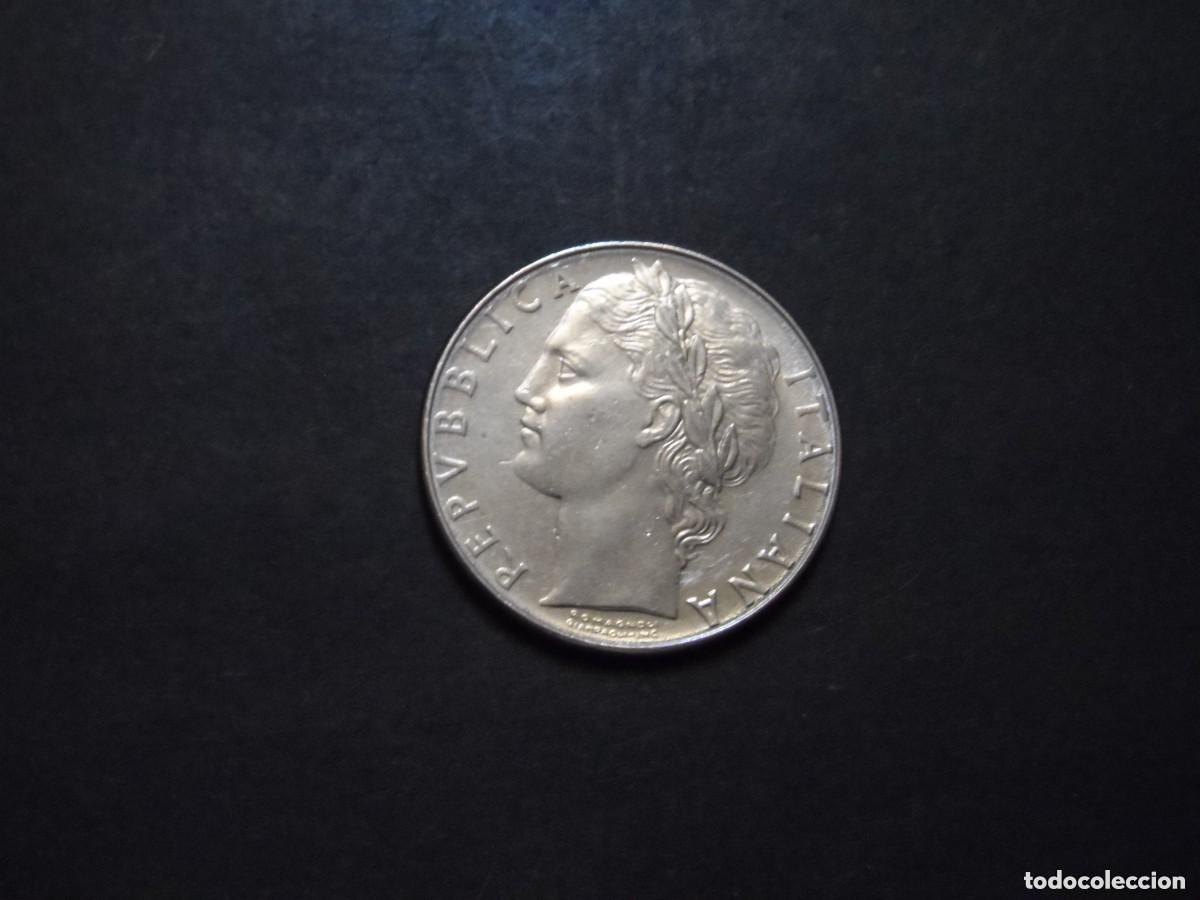 Monete antiche di Europa: 50 LIRAS DE LA REPUBLICA ITALIANA. NIQUEL. A&Ntilde;O 1981. M.B.C.