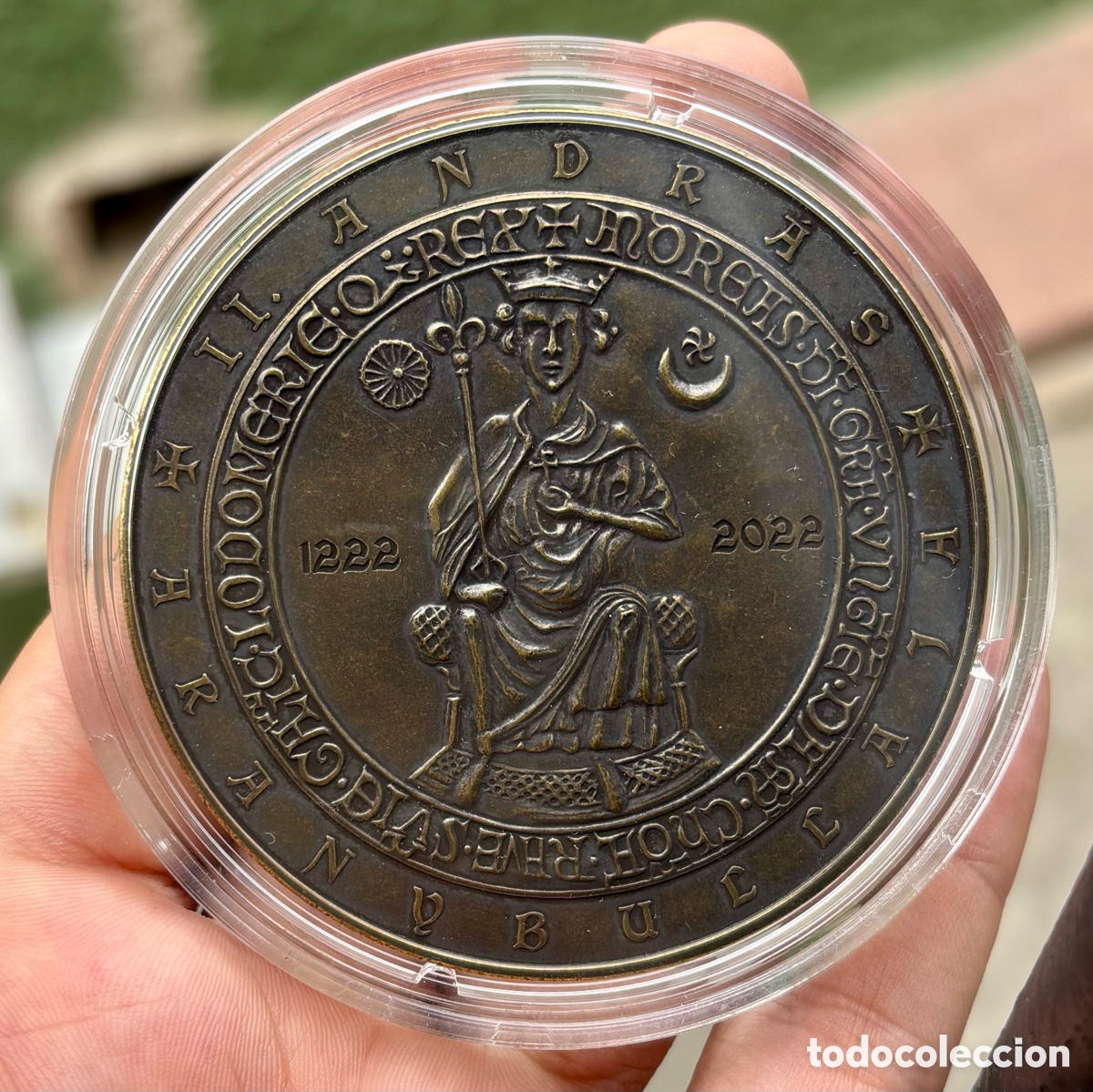Monnaies anciennes de Europe: Gran Moneda HUNGRIA 5000 Florines 2022 SC Encapsulada. Magyar Forint