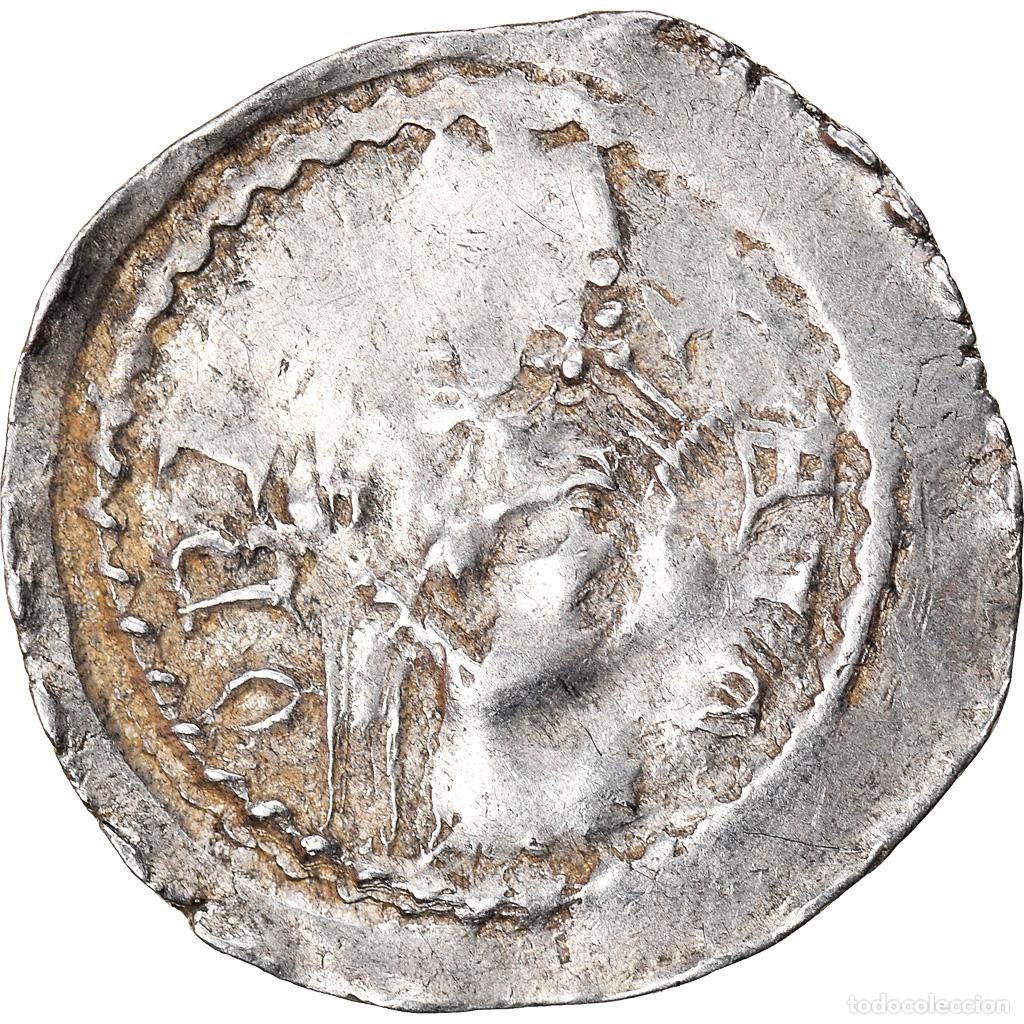 Alte M&uuml;nzen aus Europa: [#906373] Moneda, Francia, LORRAINE, Denarius, 1225- 1239, Metz, BC+, Plata, Boudeau:1628