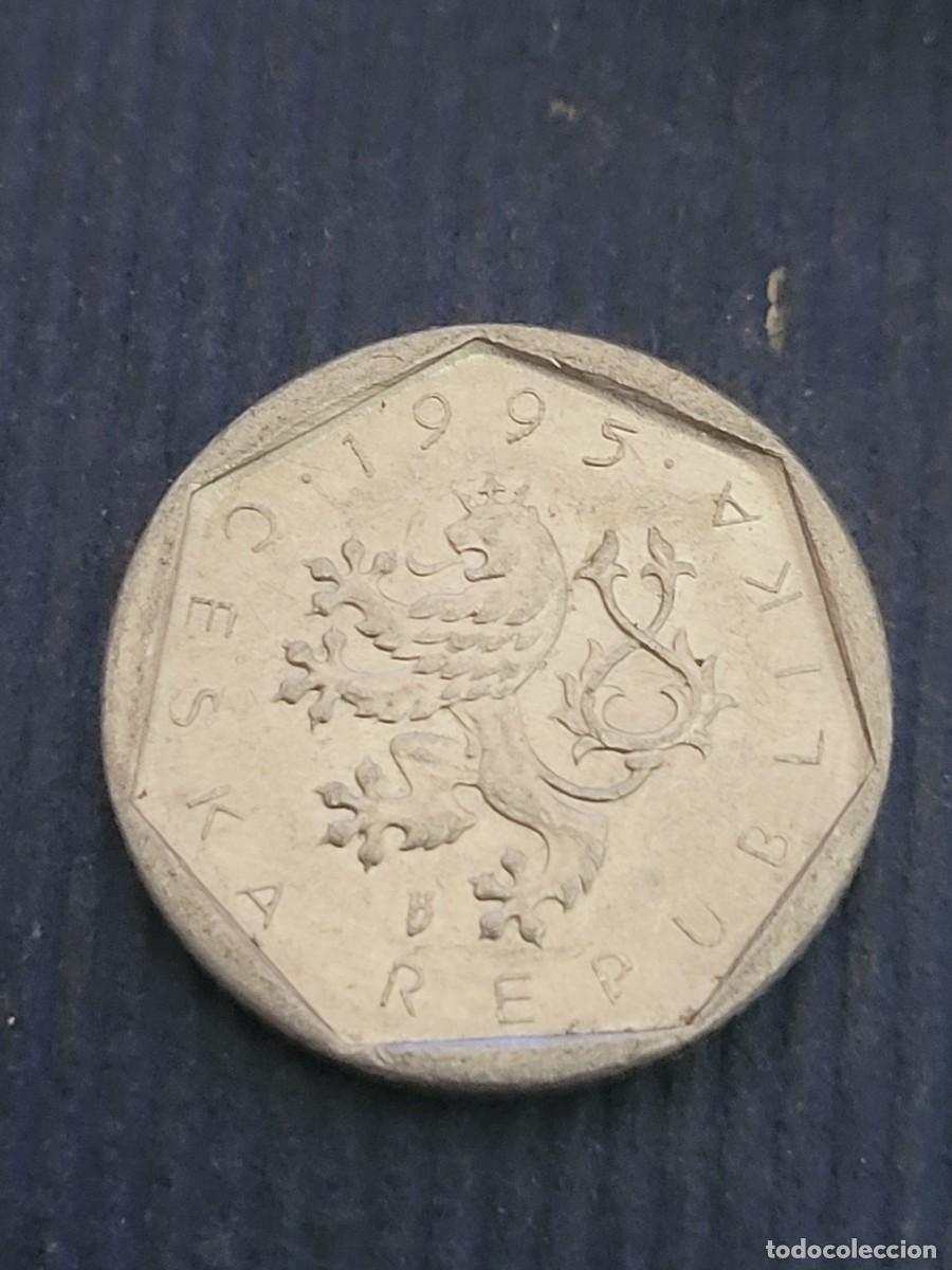 Monedas antiguas de Europa: Moneda 20 hellers 1995 ceca &rdquo;b&acute;&rdquo; Rep&uacute;blica Checa - Foto 1