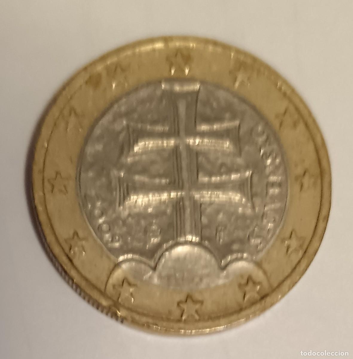 Monnaies anciennes de Europe: Eslovaquia-1 euro-2009-458