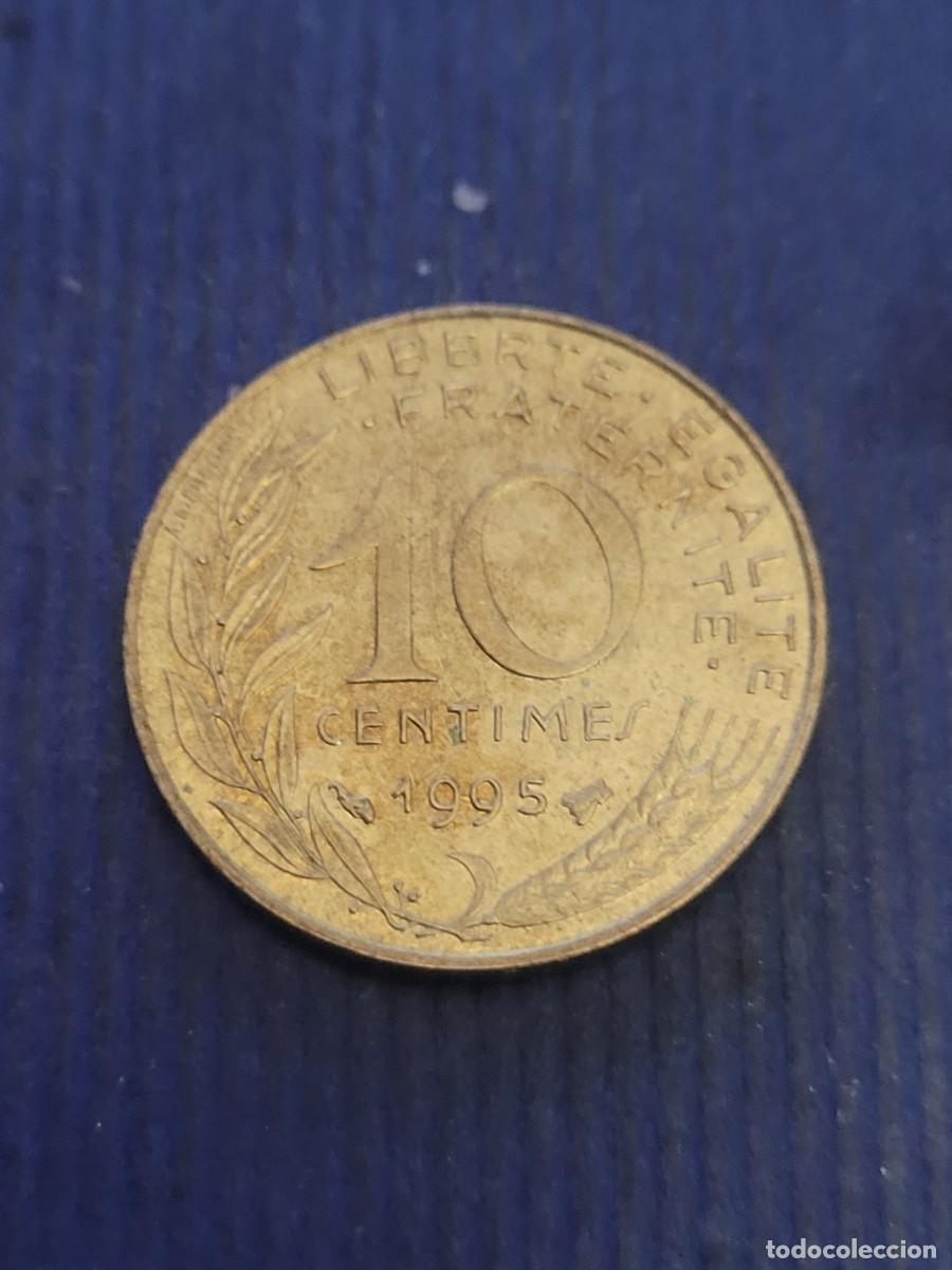 Monedas antiguas de Europa: Moneda 10 c&eacute;ntimos 1995 Francia - Foto 2
