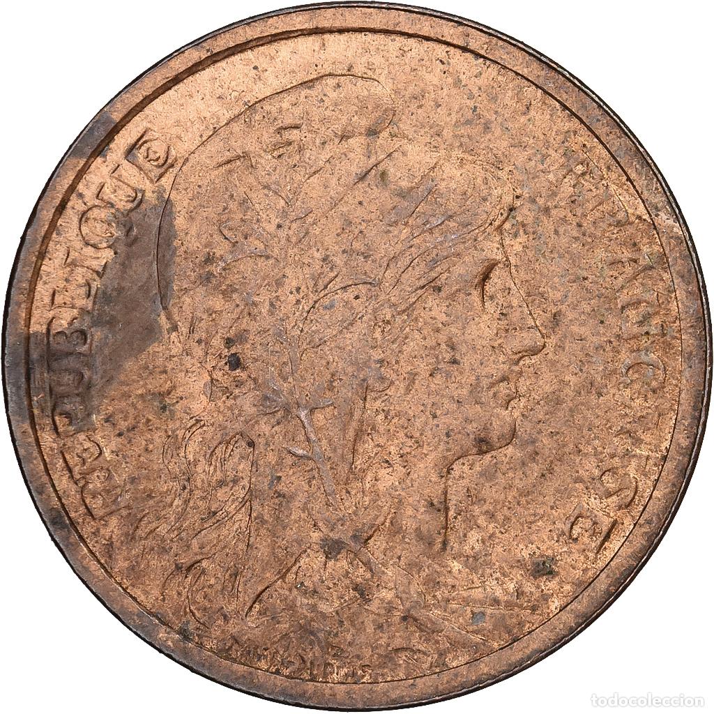 Monete antiche di Europa: [#638970] Francia, Centime, Dupuis, 1898, Paris, Bronce, MBC, Gadoury:90, KM:840