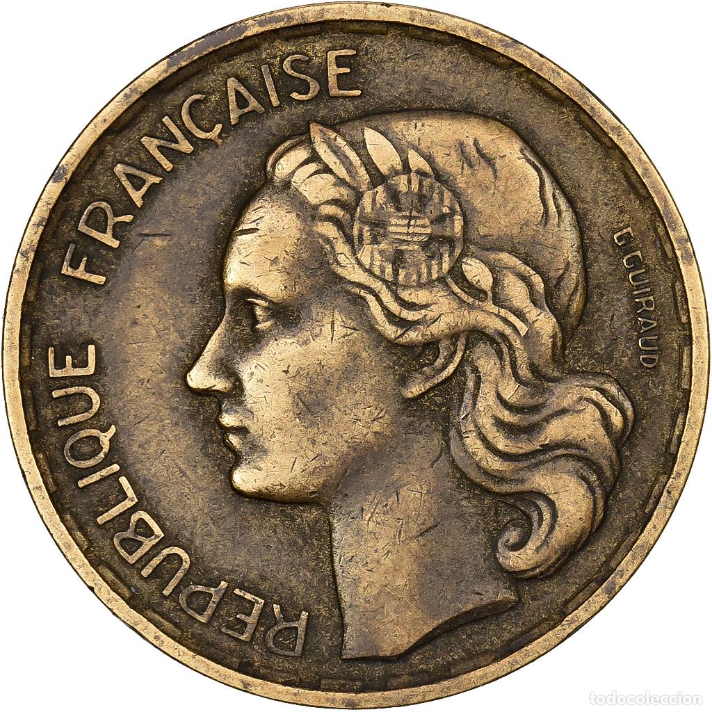 Alte M&uuml;nzen aus Europa: [#639080] Francia, 20 Francs, Guiraud, 1952, Paris, Aluminio - bronce, MBC, Gadoury:865