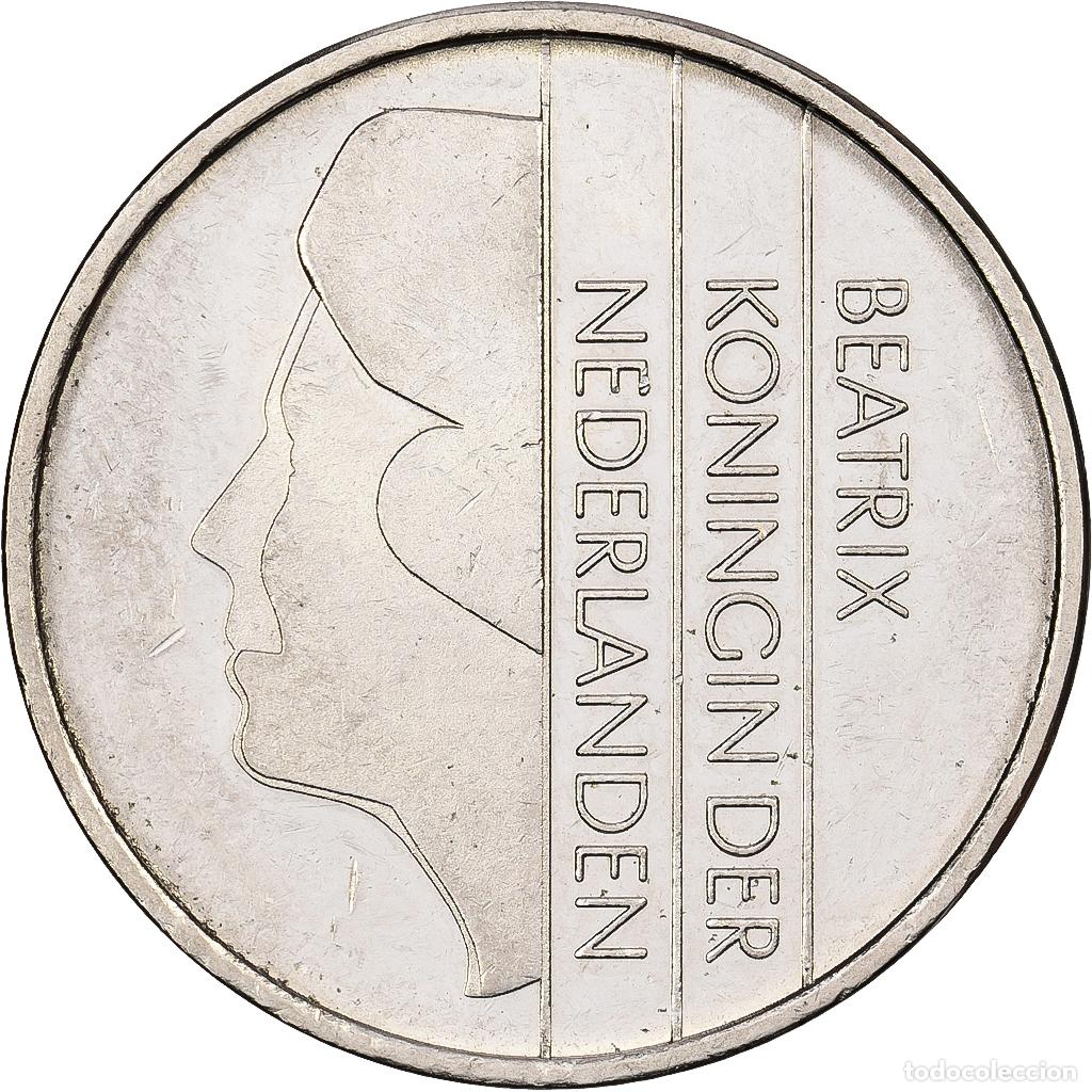 Moedas antigas da Europa: [#639088] Pa&iacute;ses Bajos, Beatrix, Gulden, 1999, N&iacute;quel, EBC, KM:205