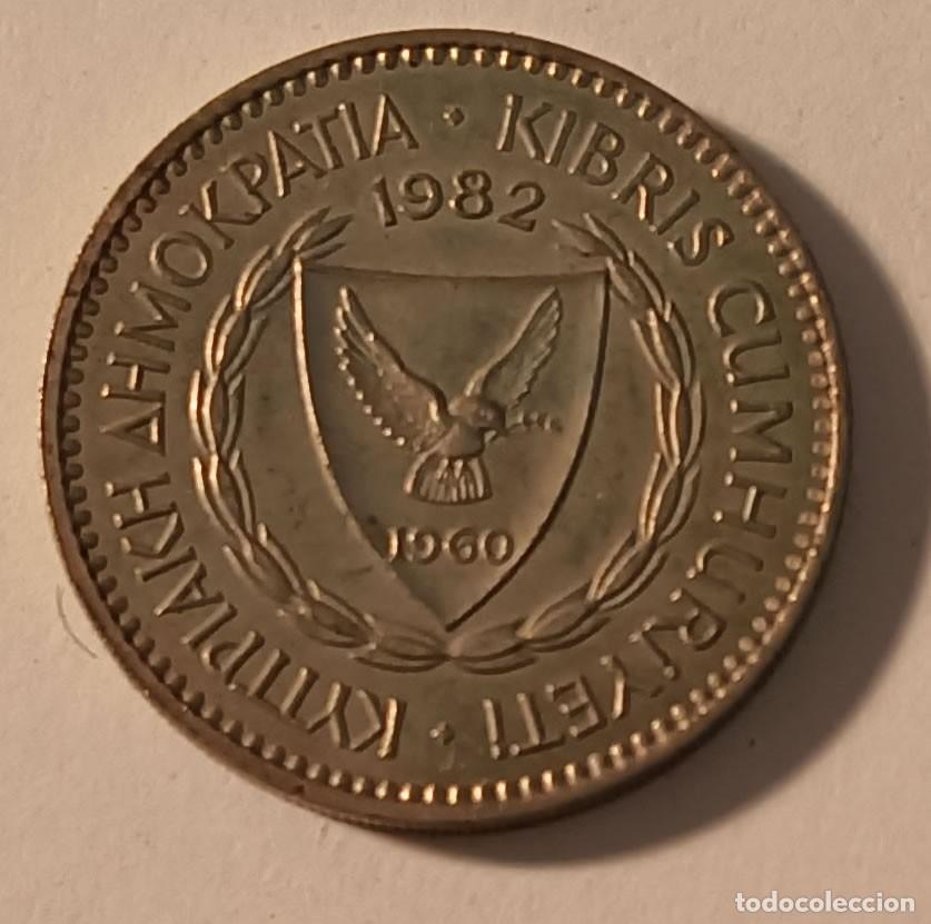 Monedas antiguas de Europa: Moneda 100 Mils - Chipre - 1982 - Foto 2