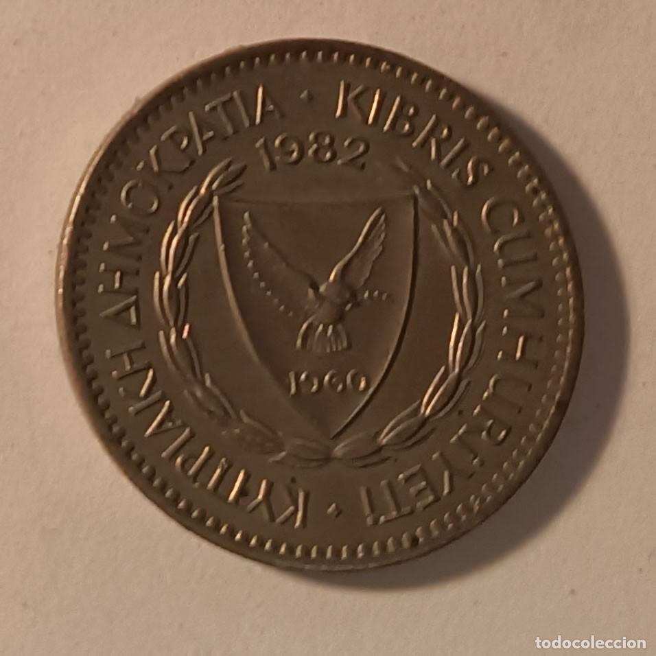 Monedas antiguas de Europa: Moneda 100 Mils - Chipre - 1982 - Foto 2
