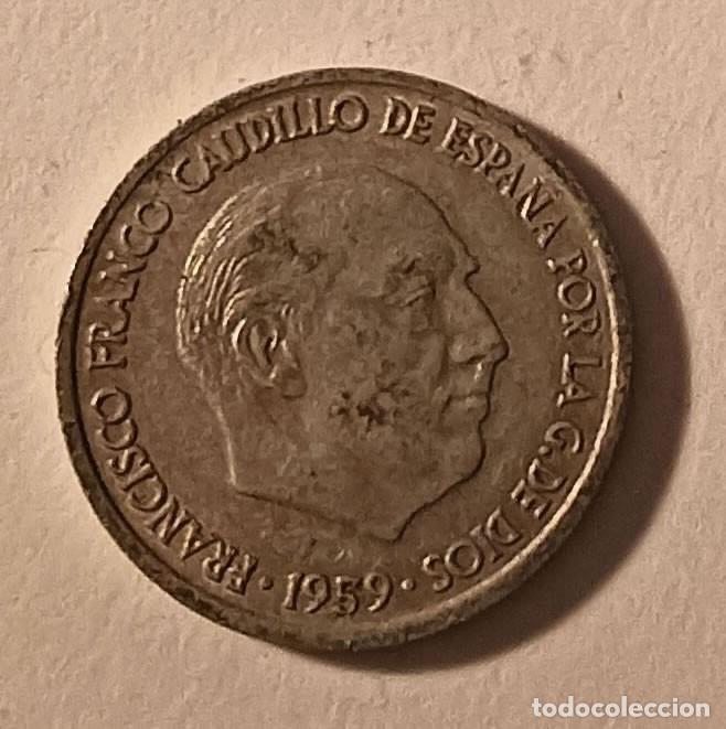 Monedas antiguas de Europa: Moneda 10 C&eacute;ntimos - Espa&ntilde;a - 1959 - Foto 2