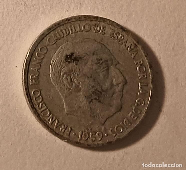 Monedas antiguas de Europa: Moneda 10 C&eacute;ntimos - Espa&ntilde;a - 1959 - Foto 2