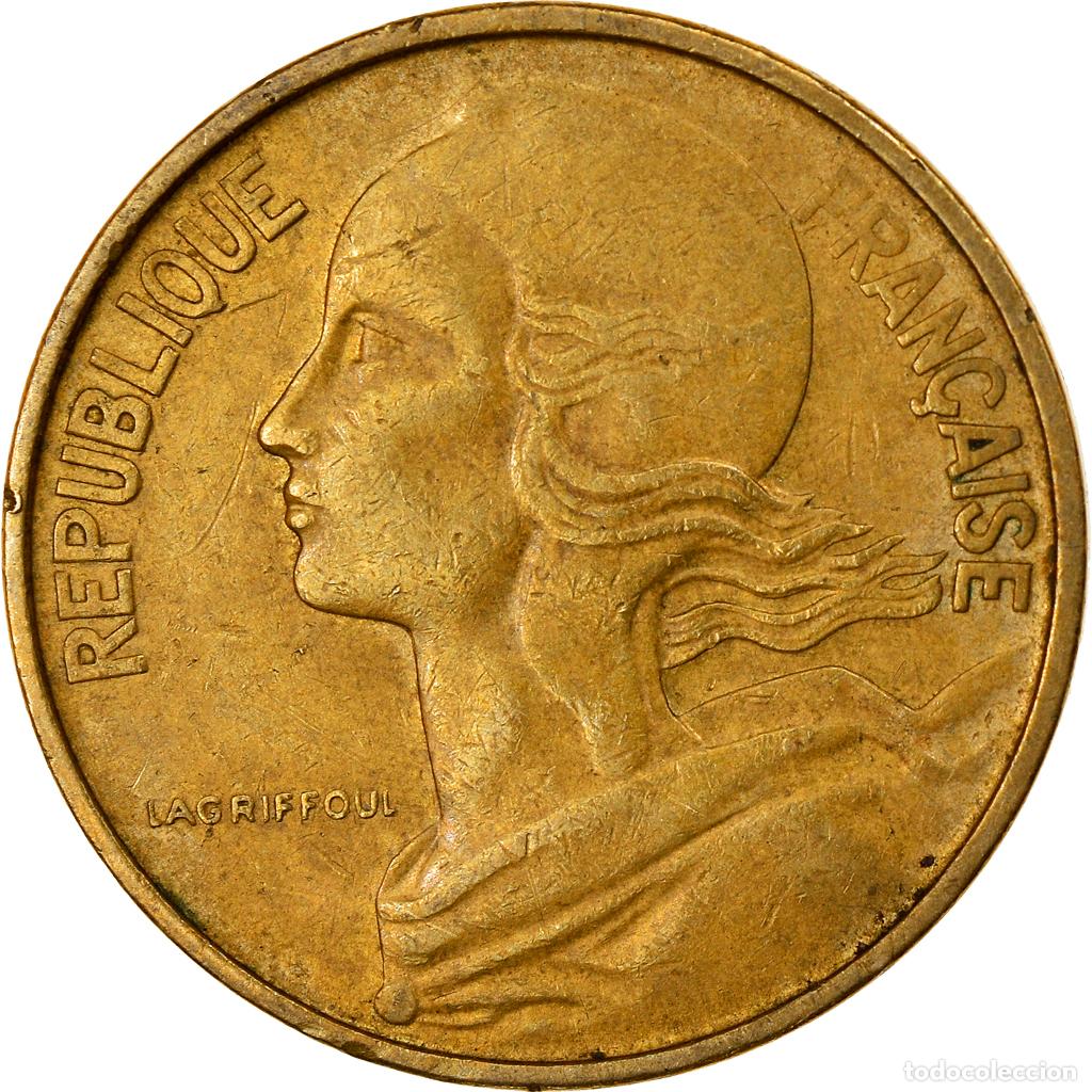 Alte M&uuml;nzen aus Europa: [#218766] Moneda, Francia, Marianne, 10 Centimes, 1972, Paris, MBC, Aluminio - bronce