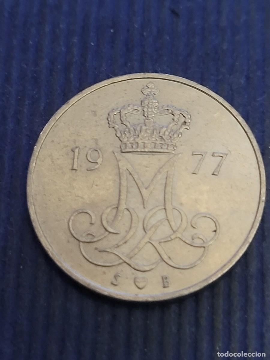 Monedas antiguas de Europa: Moneda 10 ore 1977 Dinamarca - Foto 1