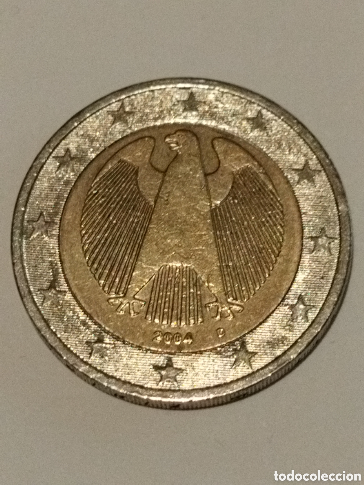 Alte M&uuml;nzen aus Europa: Alemania 2 euros de 2004 D km#258 Munich