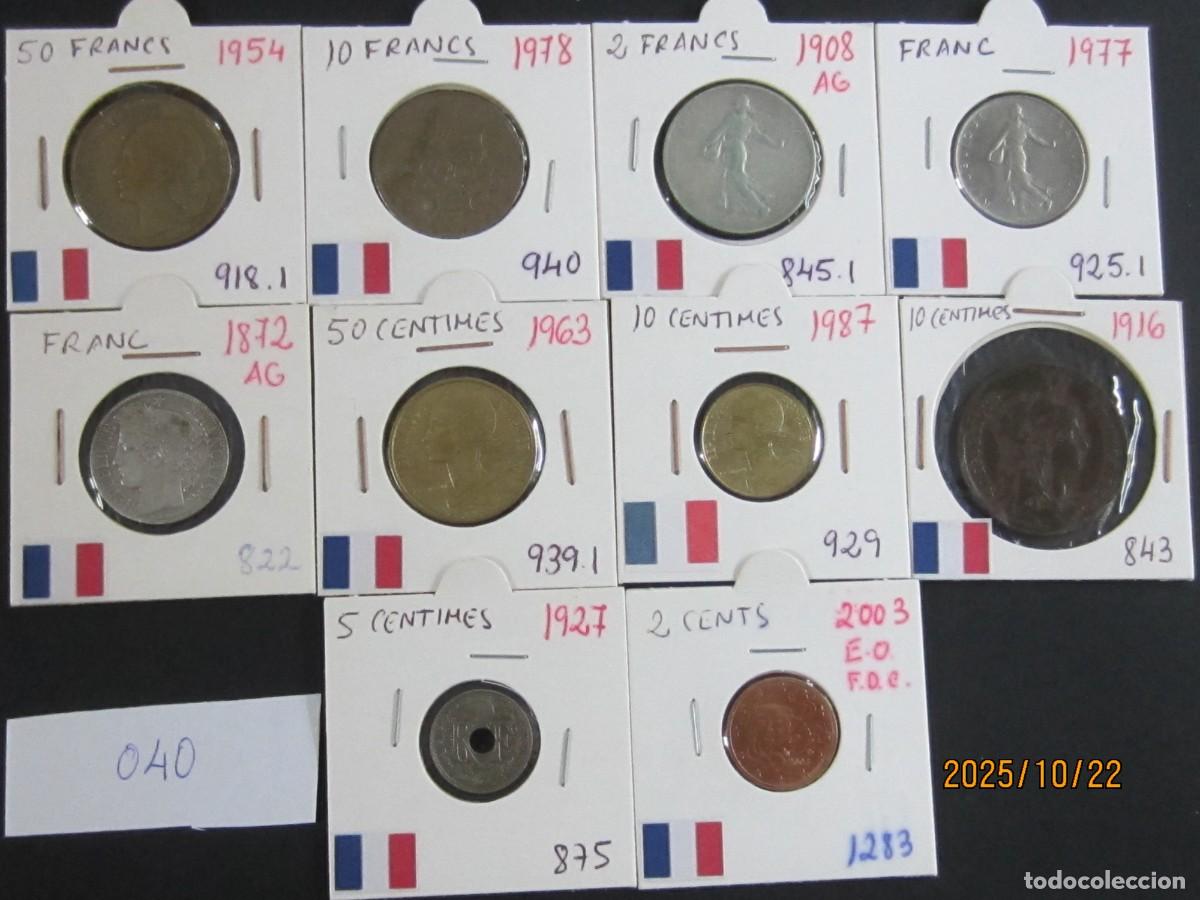 Monedas antiguas de Europa: FRANCIA REPUBLICA - L 040 - Foto 1