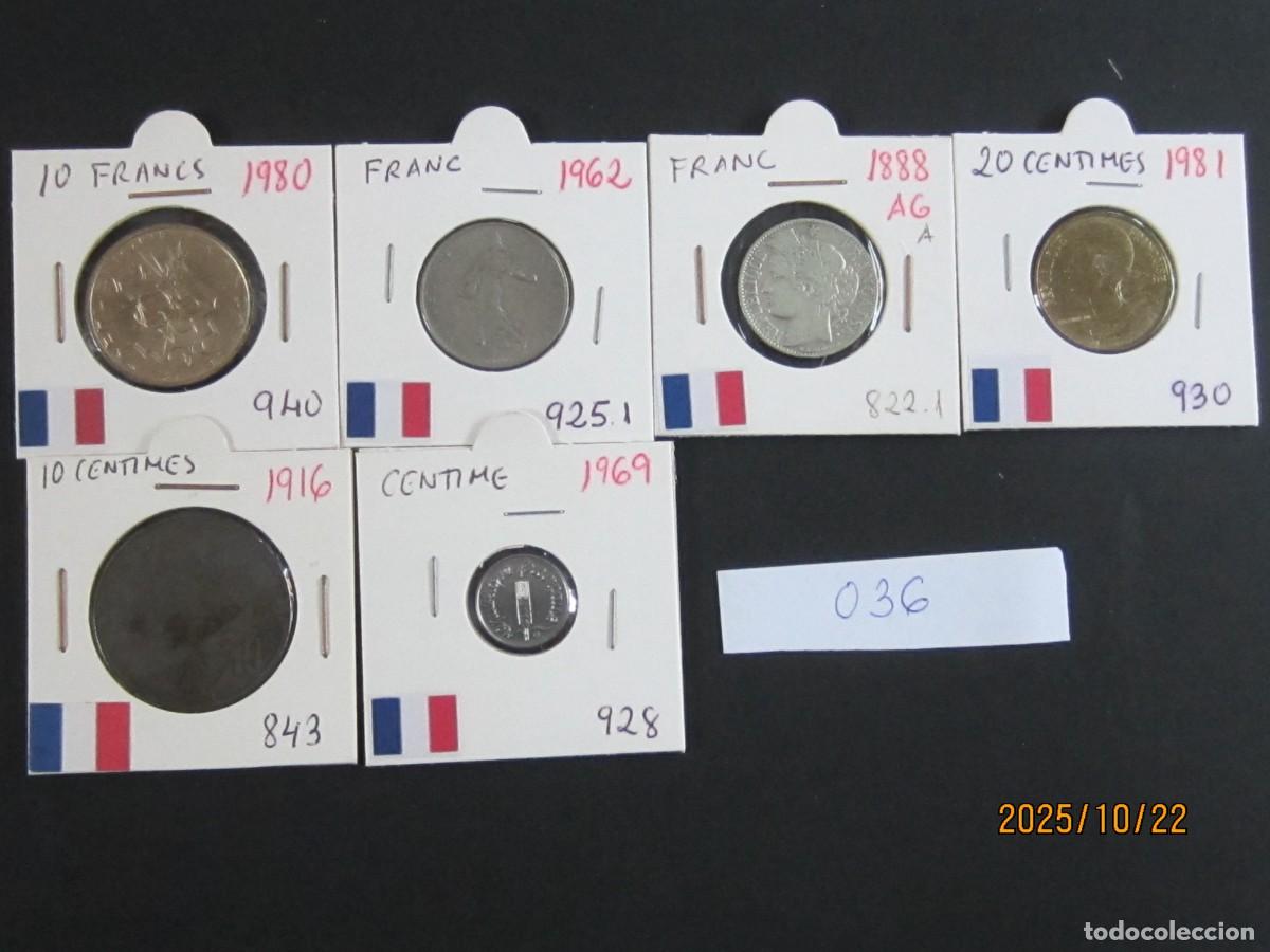 Monedas antiguas de Europa: FRANCIA REPUBLICA - L 036 - Foto 1