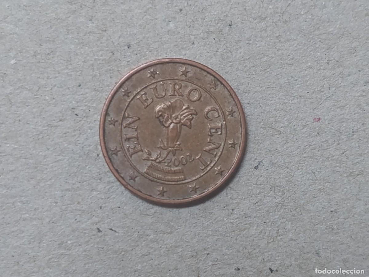 Monedas antiguas de Europa: Moneda 1 centimo Austria Eurocent, a&ntilde;o 2002 - Foto 1