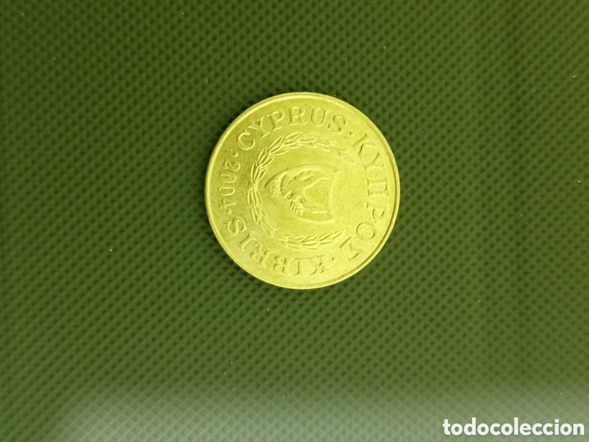 Monedas antiguas de Europa: ❇️ CHIPRE 5 CENTAVOS A&Ntilde;O 2004 ❇️ - Foto 2