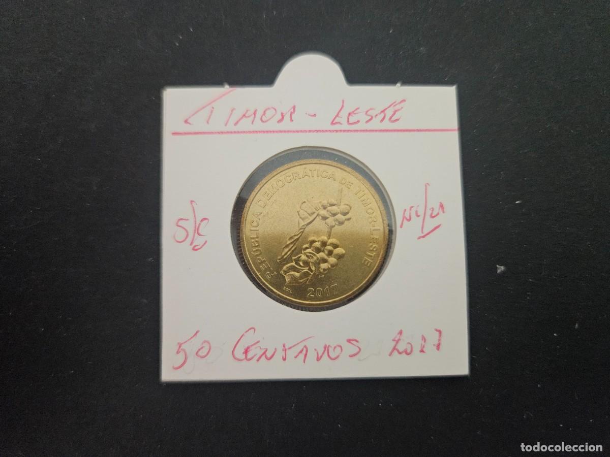 Monedas antiguas de Europa: TIMOR-LESTE 50 CENTAVOS 2017 S/C KM=5 (NIQUEL-LAT&Oacute;N)