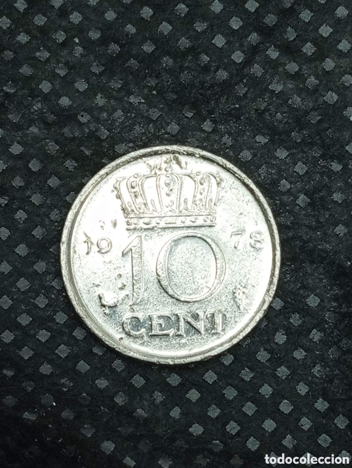 Monedas antiguas de Europa: Moneda holanda 10 centimos 1978 - Foto 2