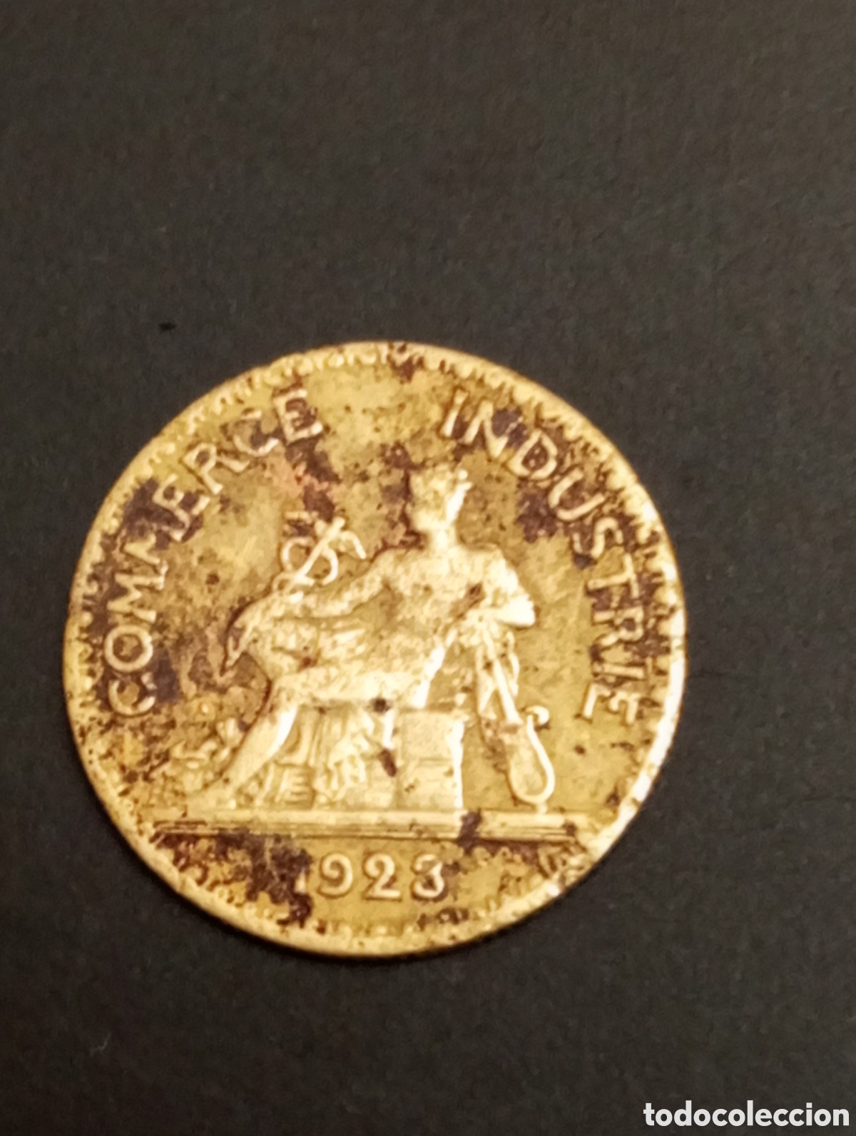 Monete antiche di Europa: Moneda Francia 50 c&eacute;ntimos 1923