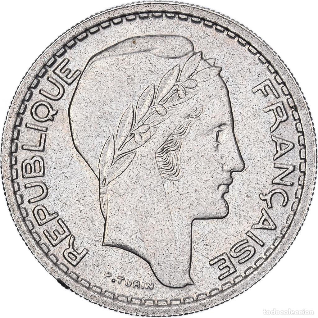 Alte M&uuml;nzen aus Europa: [#1166824] Francia, 10 Francs, Turin, 1948, Beaumont - Le Roger, Cobre - n&iacute;quel, MBC+