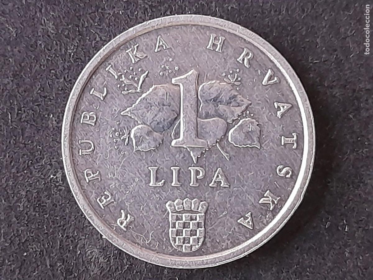 Monedas antiguas de Europa: Moneda Republica de Croacia 1 Lipa 2003 KM 3 calidad EBC+ KUKURUZ &rdquo;planta del maiz&rdquo;