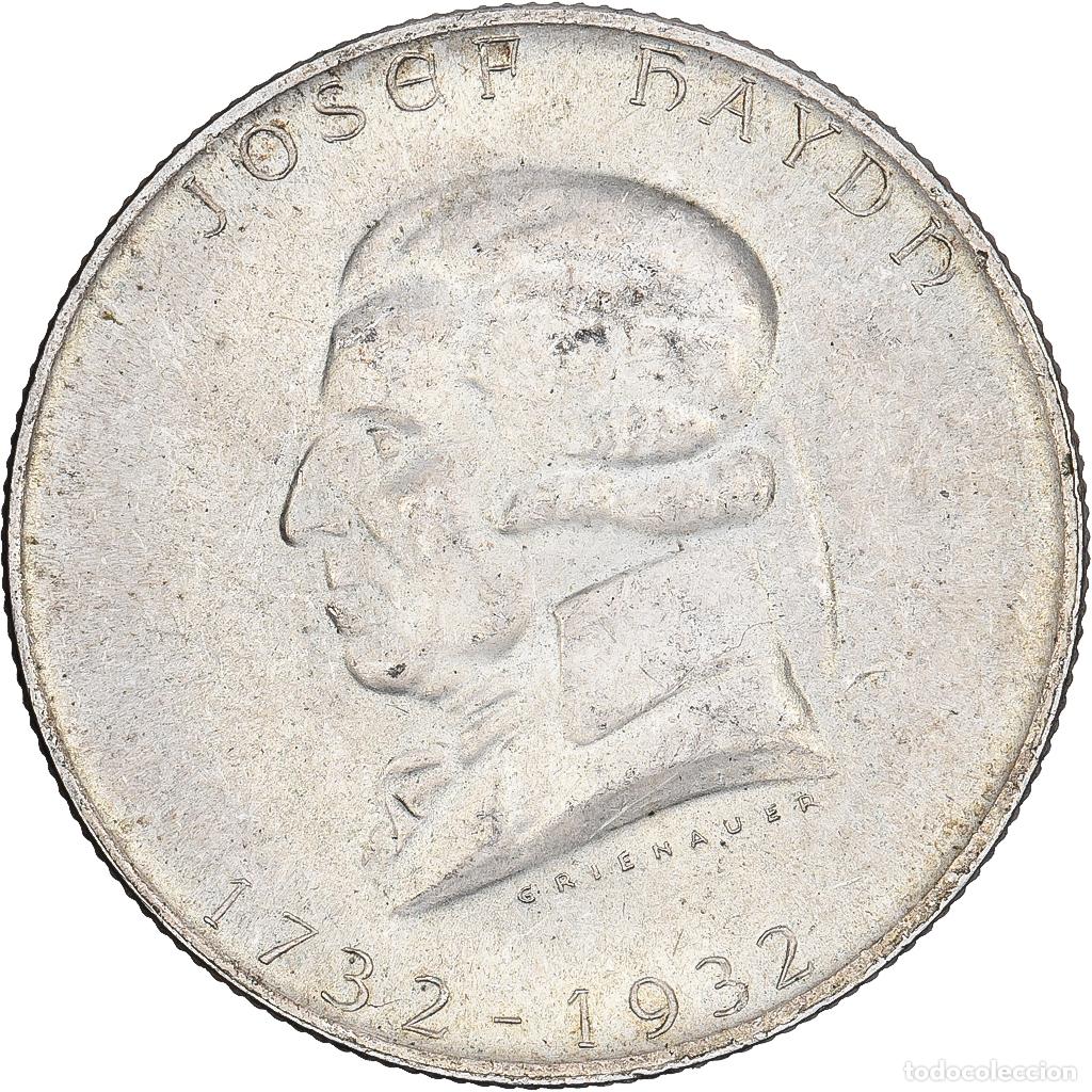 Moedas antigas da Europa: [#1167183] Austria, 2 Schilling, 1932, Plata, MBC+, KM:2848