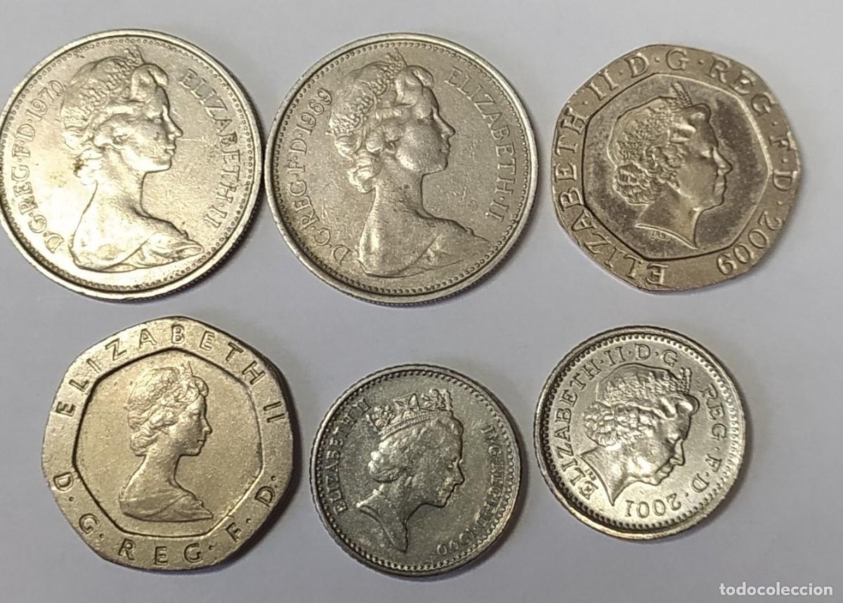 Monedas antiguas de Europa: LOTE MONEDAS INGLATERRA - Foto 6