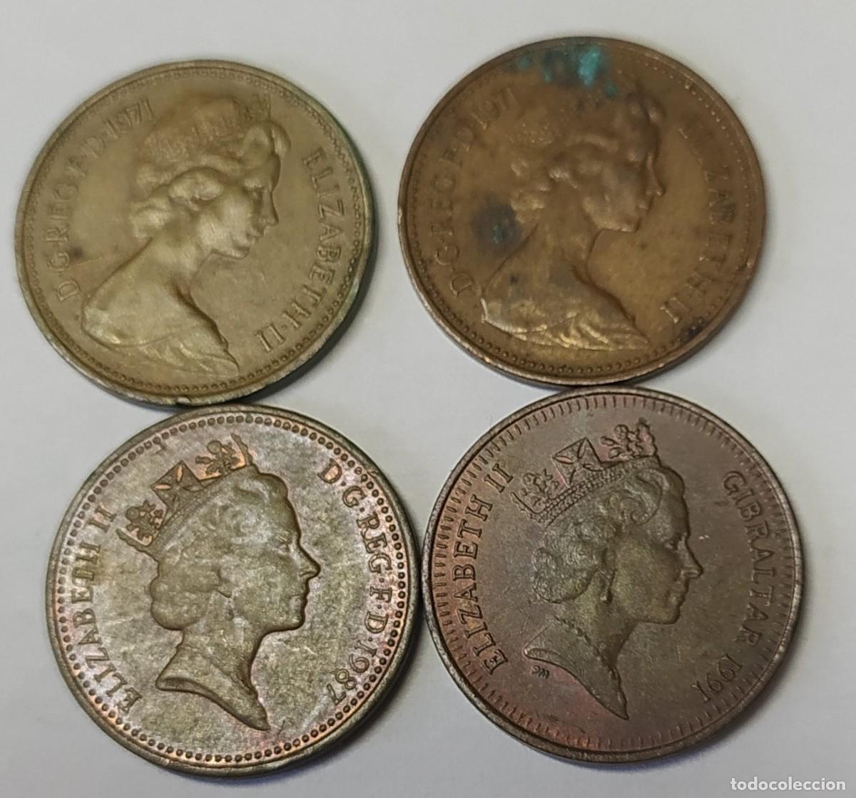 Monedas antiguas de Europa: LOTE MONEDAS INGLATERRA - Foto 8
