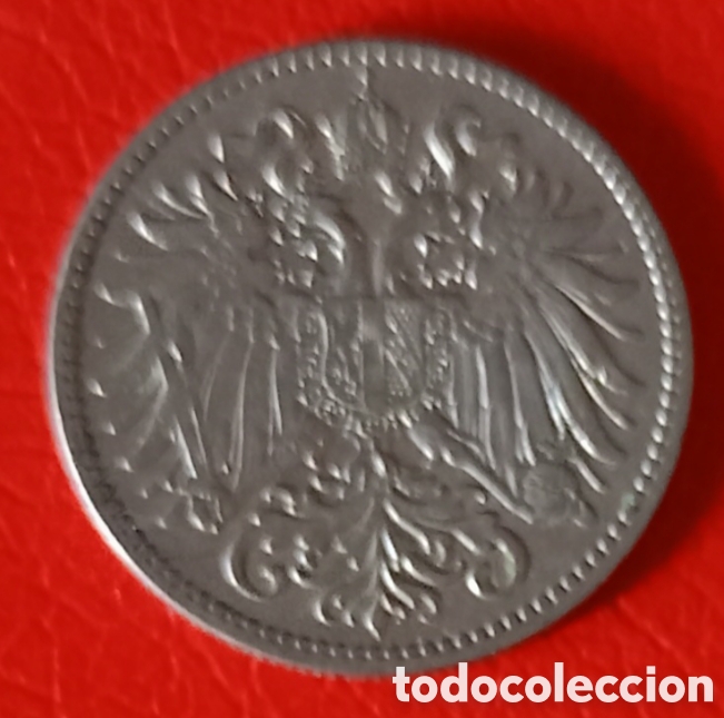 Monedas antiguas de Europa: Austria 1909 - Moneda de 10 Heller - EBC - Foto 2
