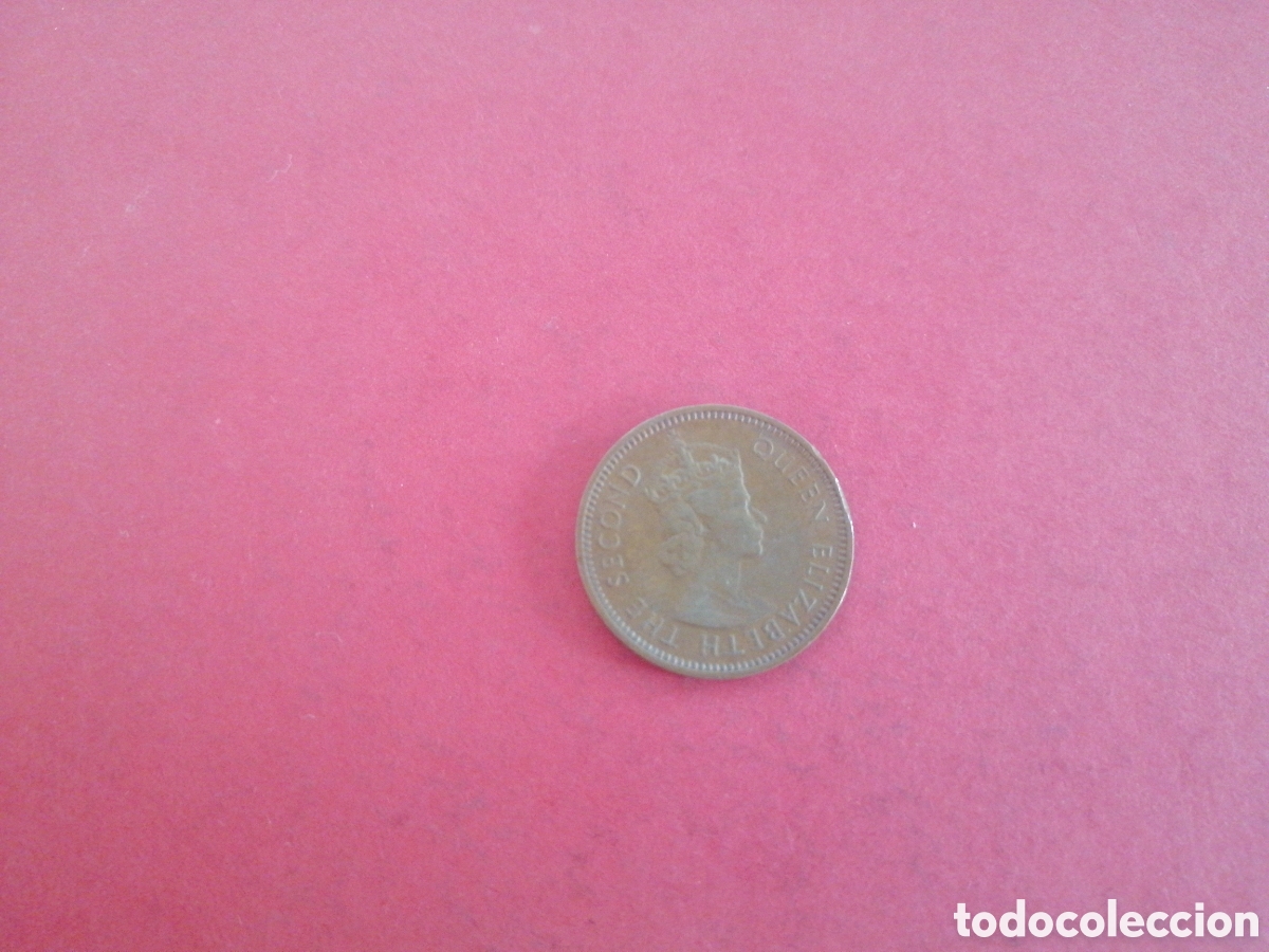 Monedas antiguas de Europa: 3 mils de Chipre 1955 - Foto 2