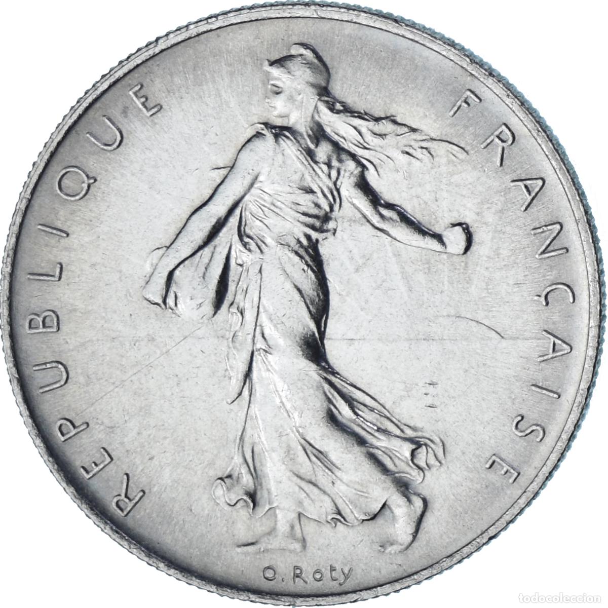 Moedas antigas da Europa: [#1250034] Moneda, Francia, Semeuse, Franc, 1960, Paris, EBC+, N&iacute;quel, KM:925.1