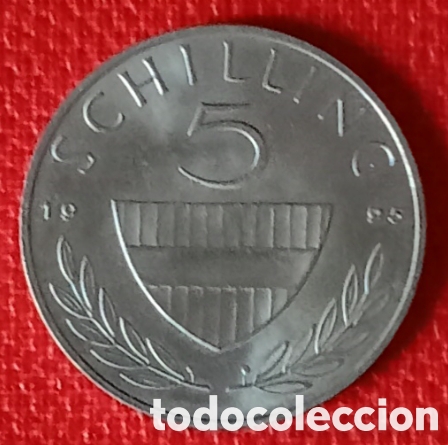Monedas antiguas de Europa: Austria 1995 - Moneda de 5 Schilling - ECB - Foto 1