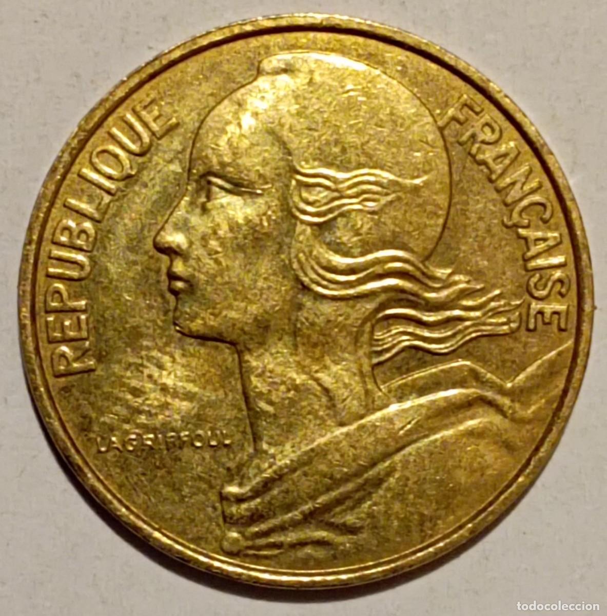 Monedas antiguas de Europa: Moneda de Francia 10 c&eacute;ntimos de 1996 - Foto 2