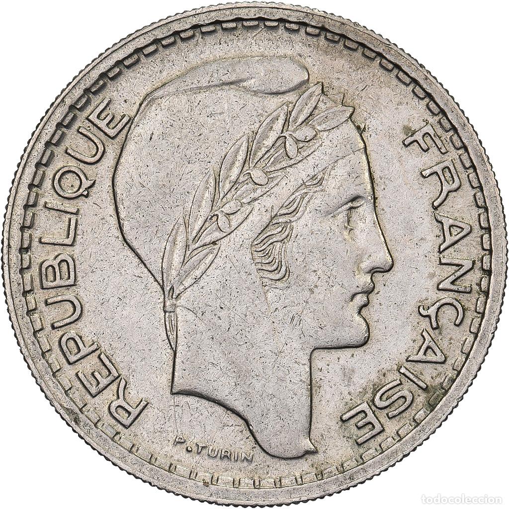 Monete antiche di Europa: [#639184] Francia, 10 Francs, Turin, 1948, Beaumont - Le Roger, Cobre - n&iacute;quel, MBC
